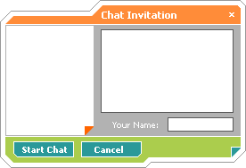 Click the image to choose this proactive chat invitation background for your account