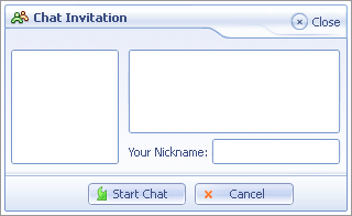 Click the image to choose this proactive chat invitation background for your account