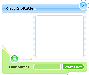 Click the image to choose this proactive chat invitation background for your account