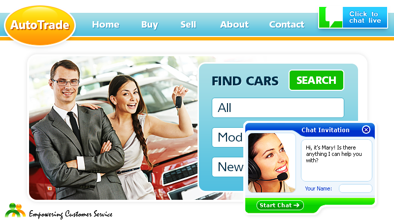 Live Chat for Automotive Websites