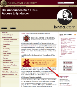 FSUWebsite Example