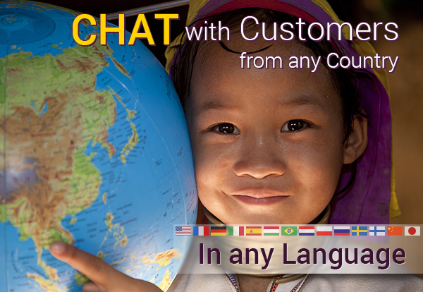 Multi-lingual live chat support