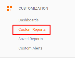 custom ga reports for live chat