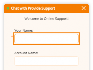 Live chat accessibility