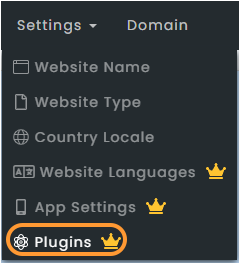 Site123 plugins