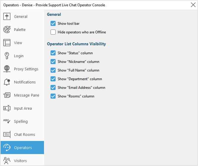 Agents tab appearance Agents tab appearance