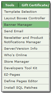 Zen Cart Banner Manager