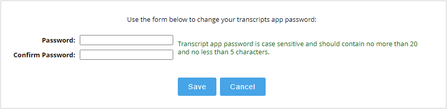 Chat transcripts app password Chat transcripts app password