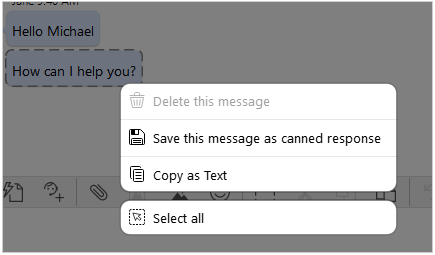 Deleting message restriction in desktop app