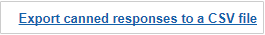 export canned responses link