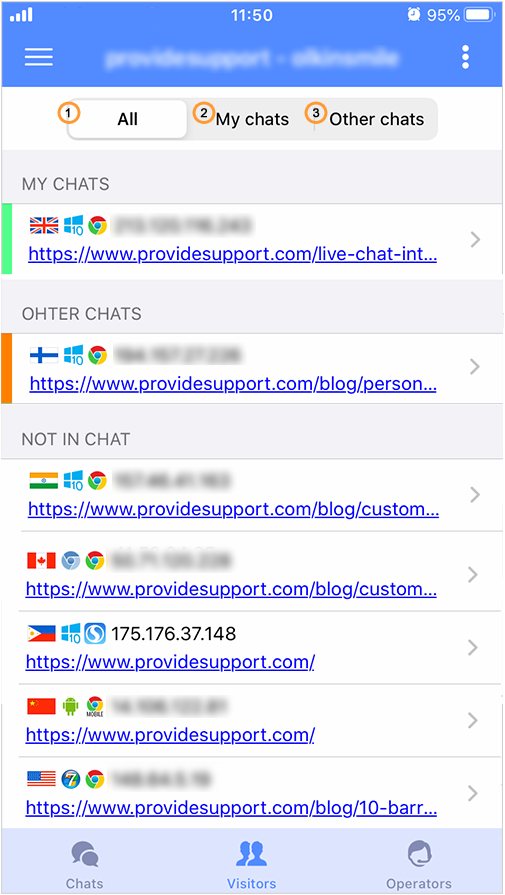 Real time monitoring in iOS app