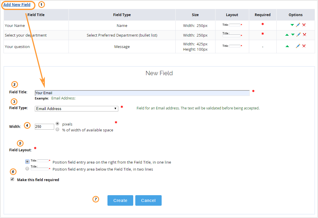 Creating new field on pre-chat survey 