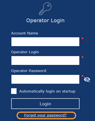 Password recovery