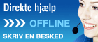 Live chat icon #1 - Offline - Dansk