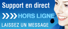 Live chat icon #1 - Offline - Français