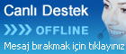 Live chat icon #1 - Offline - Türkçe