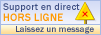 Live chat icon #15 - Offline - Français