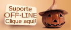 Halloween - Live chat icon #2 - Offline - Português