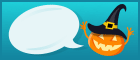 Halloween! Live chat online icon #27 - English
