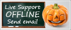 Halloween - Live chat icon #5 - Offline - English