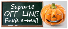 Halloween - Live chat icon #5 - Offline - Português