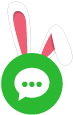 Easter! Live chat online icon #22 - English