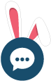 Easter! Live chat online icon #25 - English