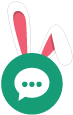 Easter! Live chat online icon #26 - English