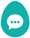 Easter! Live chat online icon #29 - English