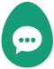 Easter! Live chat online icon #31 - English