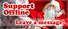Christmas - Live chat icon #1 - Offline - English
