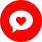 Valentines Day! Live chat online icon #22 - English