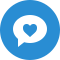 Valentines Day! Live chat online icon #17 - English