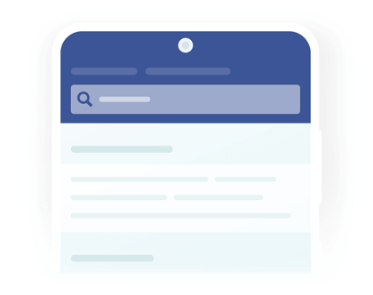 Create a set of predefined answers and use them to save typing time on mobiles Canned responses screen in Android chat app