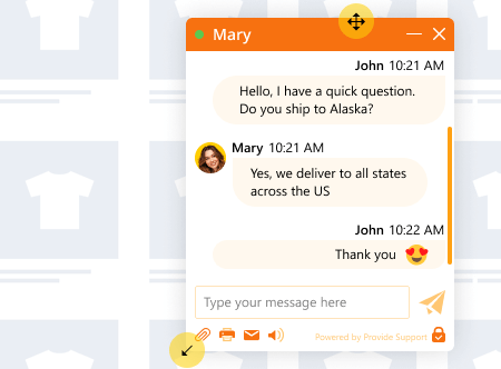 Choose the right position for your chat icon and visitor messenger Chat messenger size and position settings
