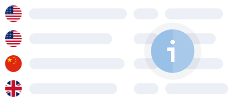 Hide/show/rearranage columns to get the most from the list Real time website monitoring results in the Agent App