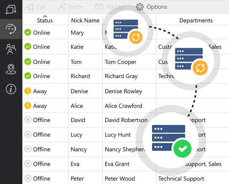 Let desktop application choose the best connection route Native desktop app reliability