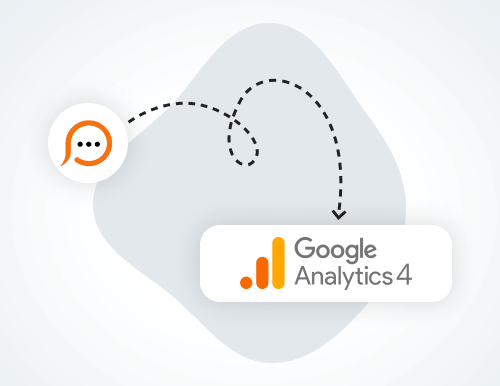 Google Analytics 4 and live chat integration